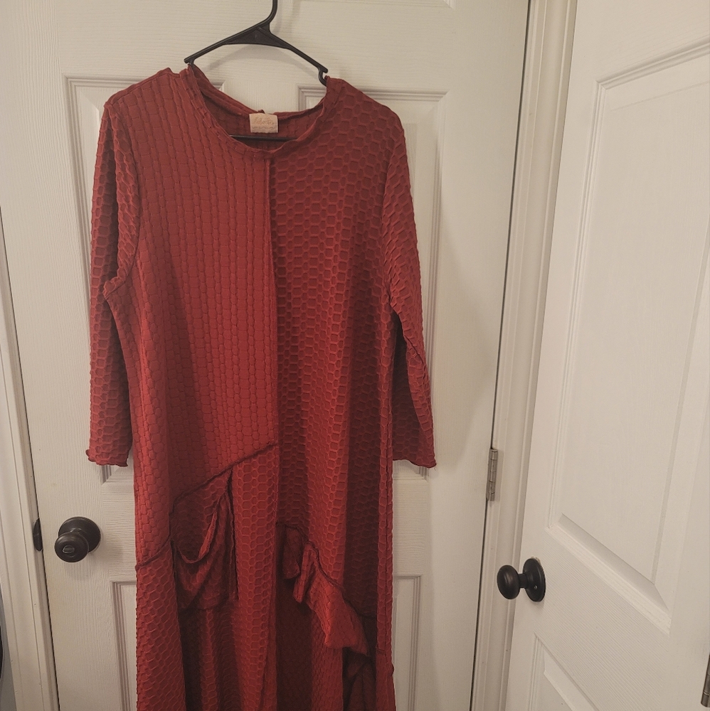 Maroon zadie bs Tabitha dress